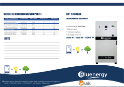SCEGLI IL MODELLO GIUSTO PER TE RS2 STORAGE NOTE