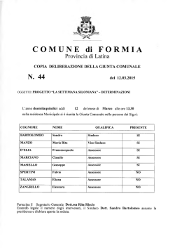 N. 44 - Comune di Formia