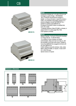 MR/CB CC MR/CB FA - Hutschienengehaeuse