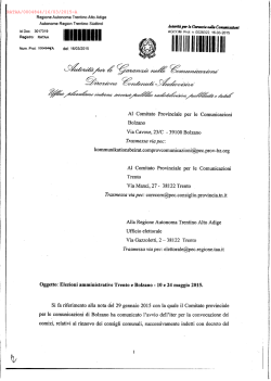Nota Autorit&agrave; per le Garanzie nelle Comunicazioni