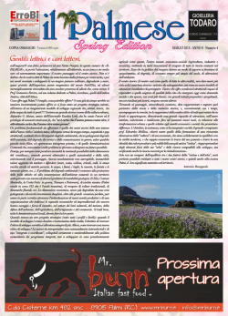 Spring Edition - Calabria Village