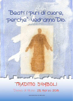 Il testo della Veglia