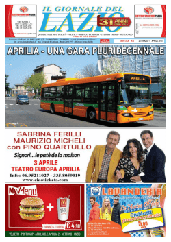 a pagi.6 - Il Giornale del Lazio