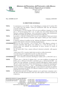 Ministero dell`Istruzione, dell`Universit&agrave; e della Ricerca