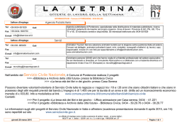 LA VETRINA (pdf) - Comune di Pordenone