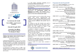 Programma - Ordine degli Ingegneri della provincia di Roma