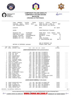 Ordine di partenza