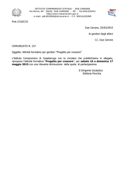 Allegato - Ic Due Carrare