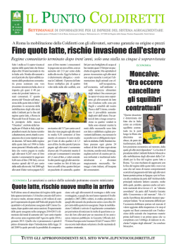 formato A4 - Il Punto Coldiretti