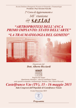 Scarica il Programma Definitivo