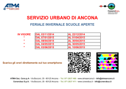 SERVIZIO URBANO DI ANCONA