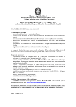 Ministero degli Affari Esteri