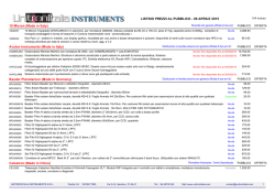 LISTINO PREZZI AL PUBBLICO - 31 MARZO 2015 10