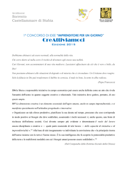 Bando Concorso - Arcidiocesi Sorrento