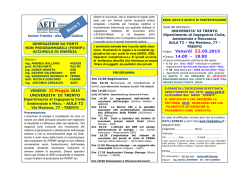 BOZZA della locandina - AEIT-TAA