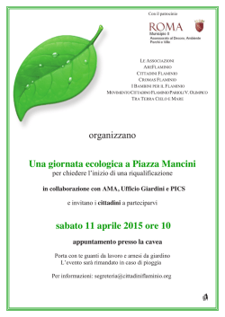 Locandina - Comune di Roma