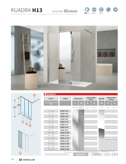 KUADRA H13 - Novellini