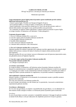 GABESATO MESILATO IBI 100 mg/5 ml polvere e solvente per
