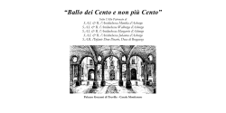 "Ballo dei cento e non pi&ugrave; cento"