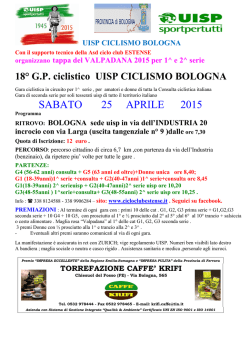 Bologna 25/04/2015