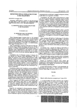 Decreto 14 maggio 2014