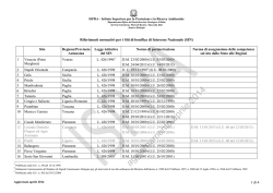 Riferimenti normativi per i Siti di Interesse Nazionale