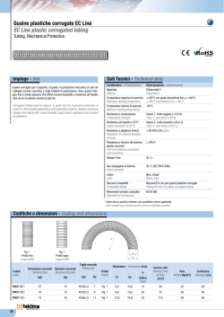 Guaine plastiche corrugate EC Line EC Line plastic