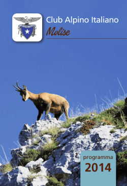 Programma - Club Alpino Italiano