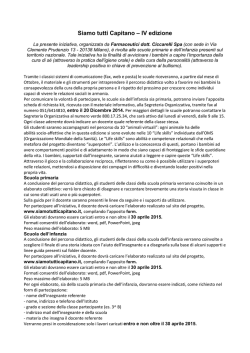 Siamo tutti Capitano &ndash; IV edizione