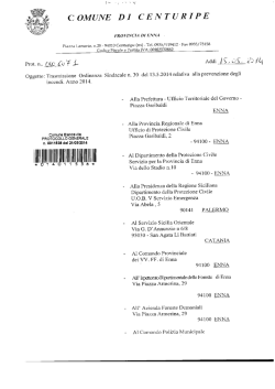 COMUNE DI C EN TU RIPE - Comune di Biancavilla