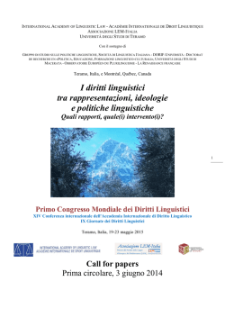 Prima circolare - Associazione LEM Italia