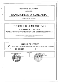 analisi dei prezzi elisuperficie rev