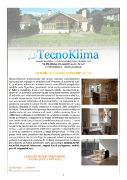 DEUMIDIFICATORE SUPERDRY KT-23