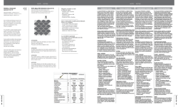 info tecniche - Mosaico VetroVivo