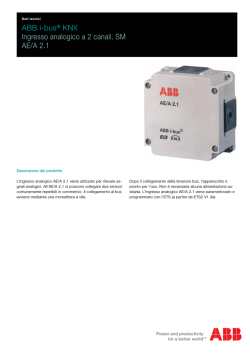 Technical Data (.PDF) [IT] AE/A 2.1