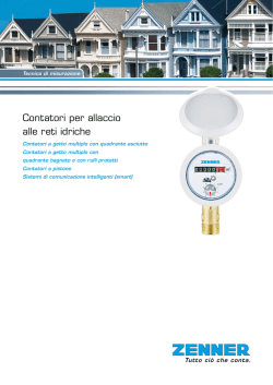Catalogo contatori divisionale