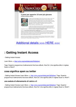 : Getting Instant Access