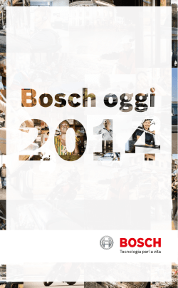 Bosch oggi