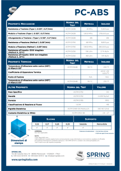 PC-ABS - Spring Srl