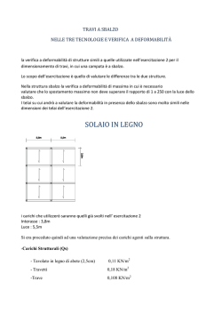 ESECITAZIONE 3-TRAVE A SBALZO