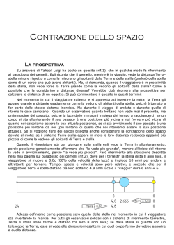 Contrazione dello spazio