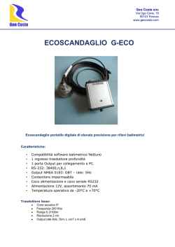 ECOSCANDAGLIO G-ECO