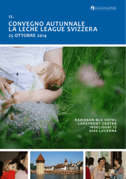 Invito (PDF) - La Leche League Schweiz