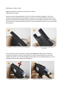 Come ricaricare le brother lc 1280 lc1240 lc1220
