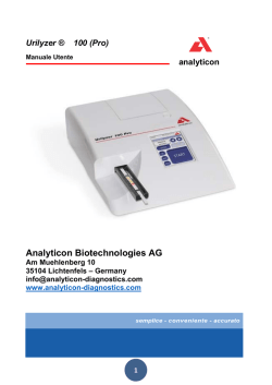 Analyticon Biotechnologies AG