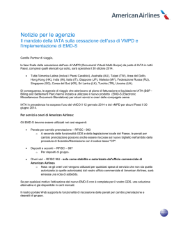 Notizie per le agenzie