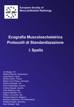 protocollo esame ETG spalla