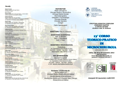 Udine () - Società Italiana di Microchirurgia