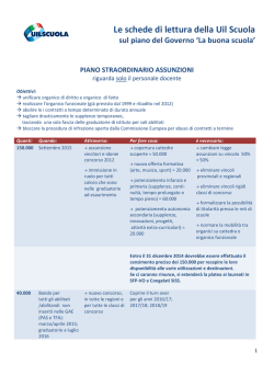 Leggi la relazione morale del Presidente