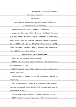 Visualizza voce di capitolato